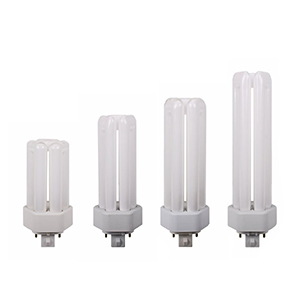 Philips PL-T 4 broches et Osram Dulux T/E